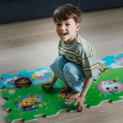 Układanka Puzzlopianka Koci Domek Gabi