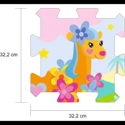 Układanka puzzlopianka Oaza Wielbłądów