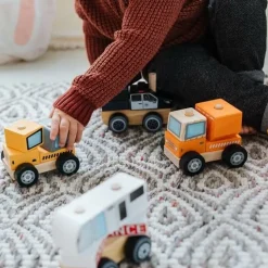 Zabawka drewniana - Ambulans