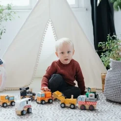 Zabawka drewniana - Ambulans