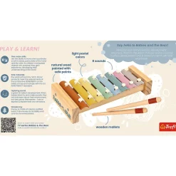 Zabawka drewniana, DO-RE-MI, Bobaski i Miś