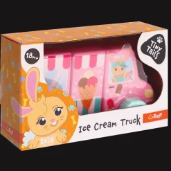 Zabawka drewniana Ice Cream Truck Tiny Tails, Magnetic Vehicle