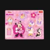 Zabawka drewniana Puzzle medium 8 el. Myszka Minnie