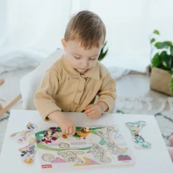 Zabawka drewniana Puzzle medium 8 el. Myszka Miki i Przyjaciele