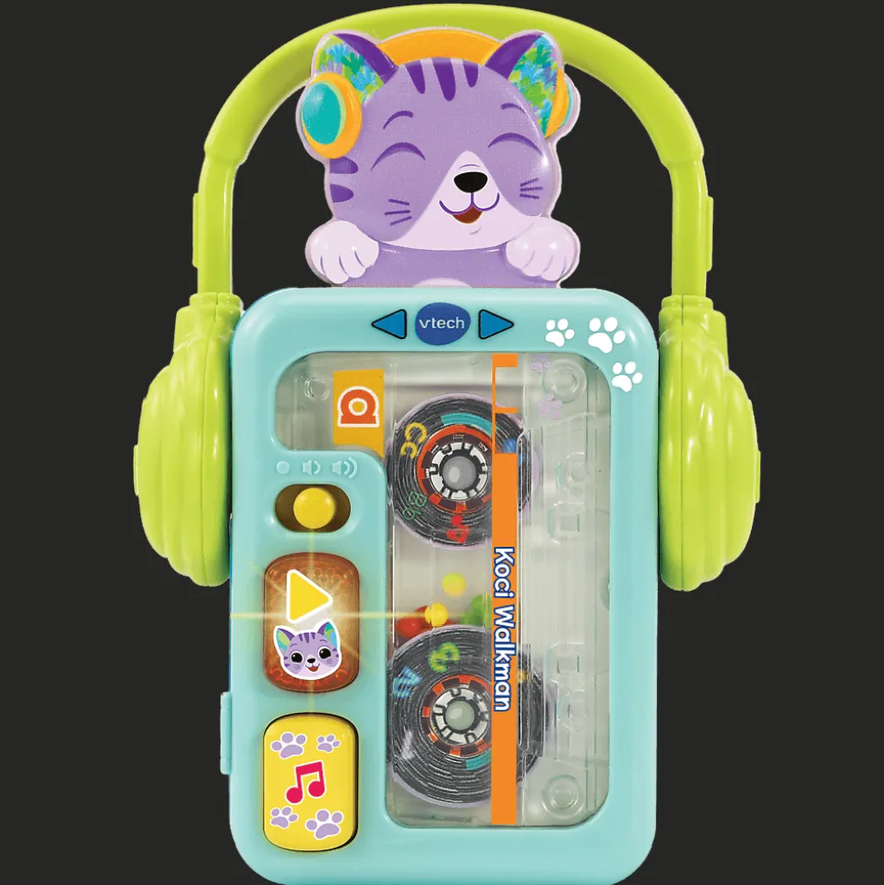 Zabawka interaktywna Koci Walkman
