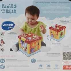 Zabawka interaktywna VTech Kostka Rozmaitości, Bobaski i Miś