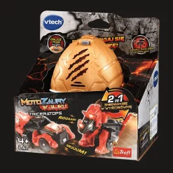 Zabawka interaktywna Vtech, Motozaury, Triceratops w jajku