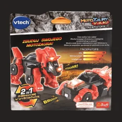 Zabawka interaktywna Vtech, Motozaury, Triceratops w jajku