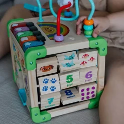 Zabawka interaktywna Vtech, Drewniana Kostka Edukacyjna