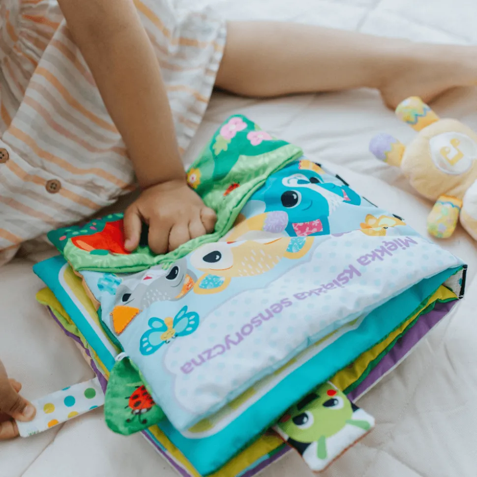 Zabawka interaktywna Vtech, Miękka książka sensoryczna