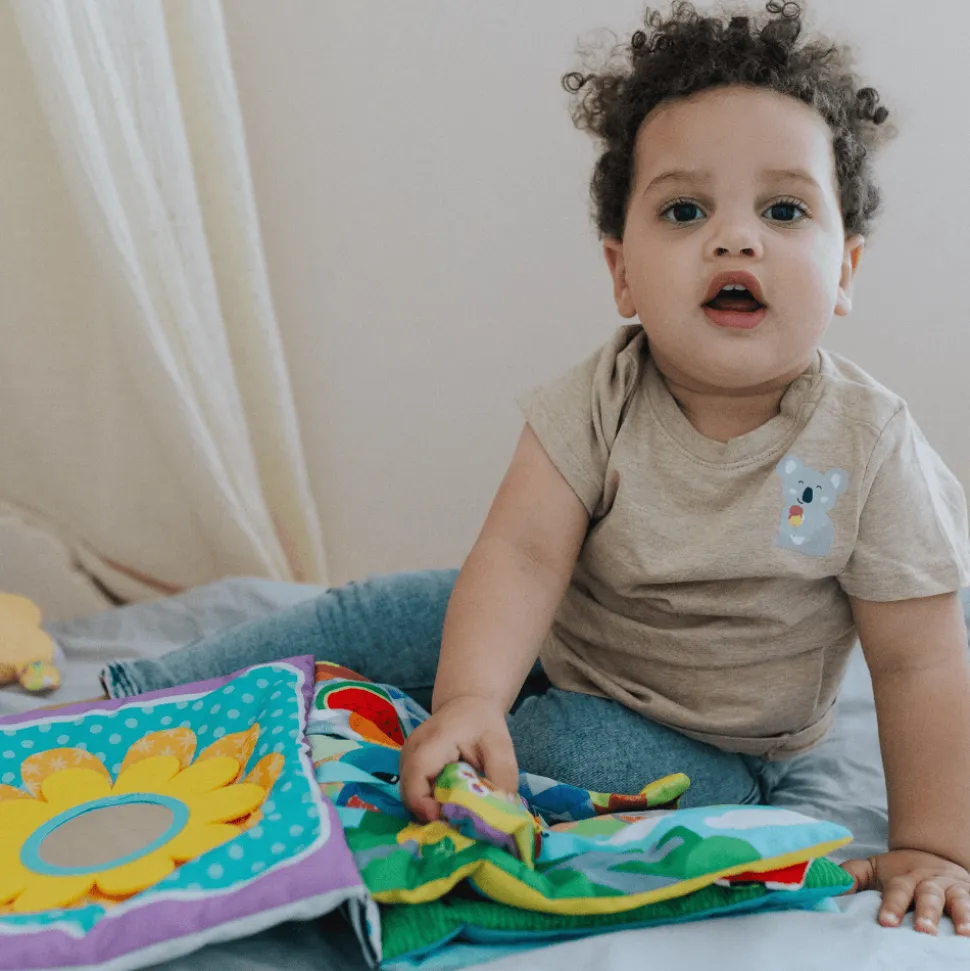 Zabawka interaktywna Vtech, Miękka książka sensoryczna