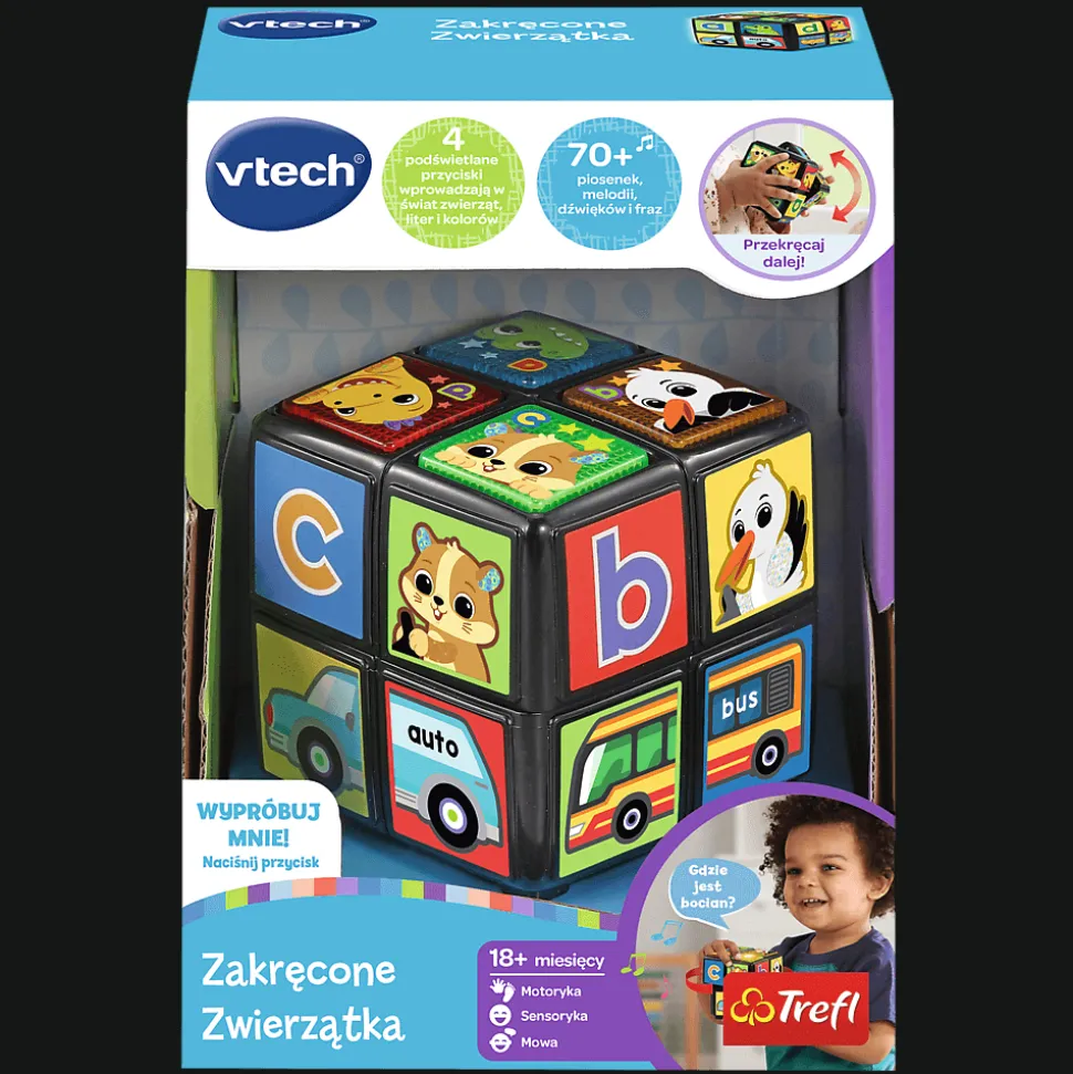 Zabawka interaktywna Zakręcone Zwierzątka