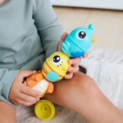 Zabawka Lalaboom, Zestaw kulko-klocków - zwierzątka leśne, 24 elementy