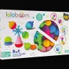 Zabawka Lalaboom, Zestaw kulko - klocków, 36 elementów