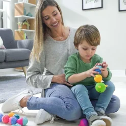 Zabawka Lalaboom, Zestaw kulko - klocków, 36 elementów