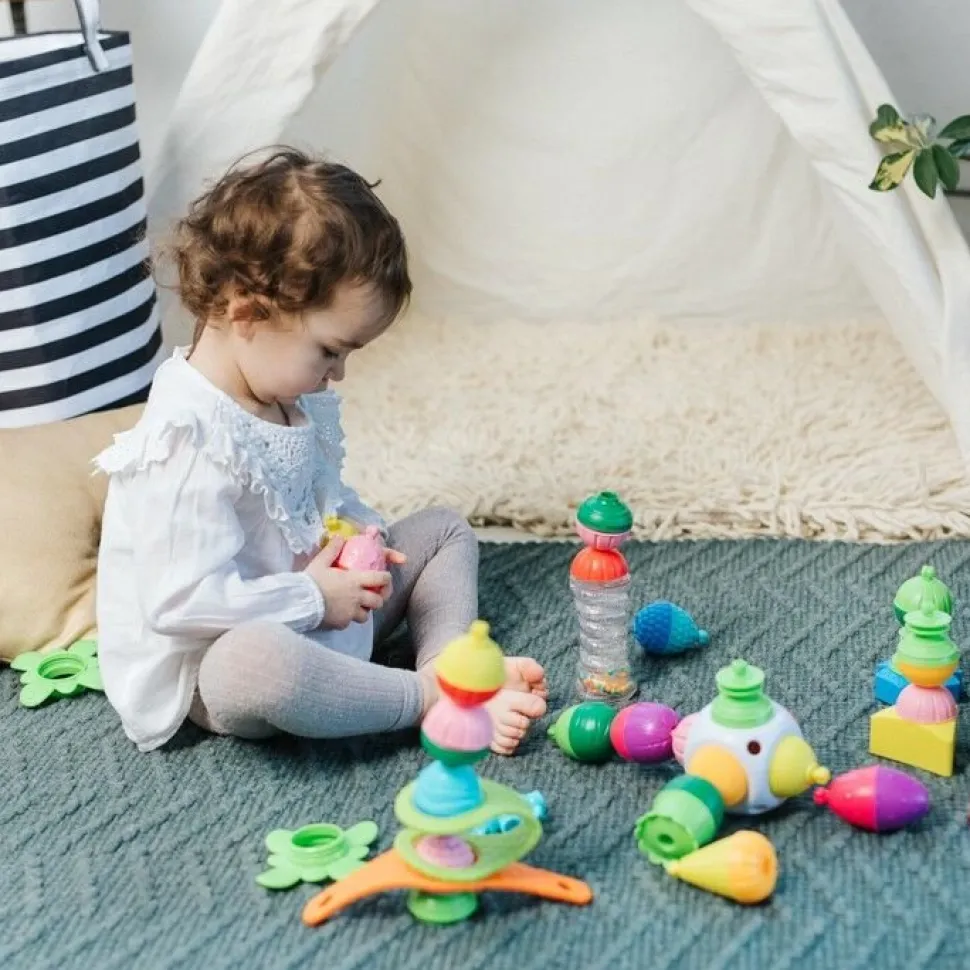 Zabawka Lalaboom, Zestaw kulko-klocków, 48 elementów