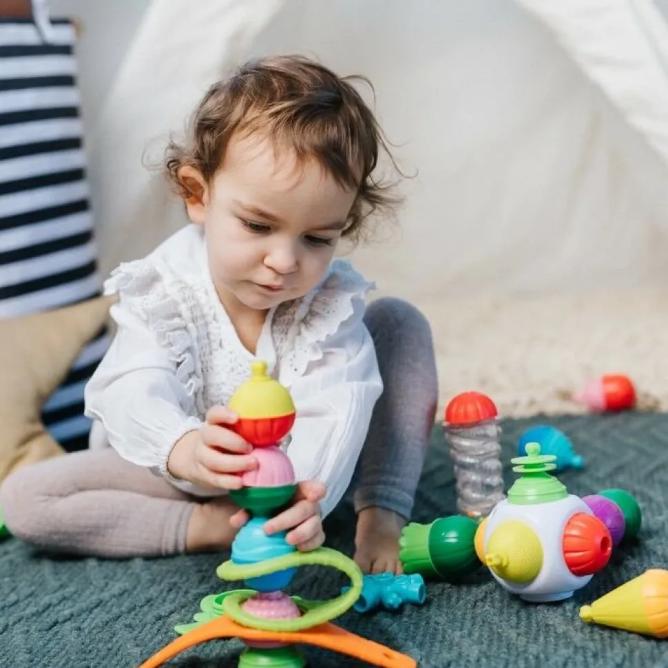 Zabawka Lalaboom, Zestaw kulko-klocków, 48 elementów