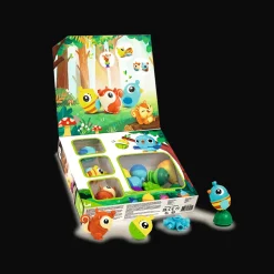 Zabawka Lalaboom, Zestaw prezentowy kulko-klocków - zwierzątka leśne, 25 elementów