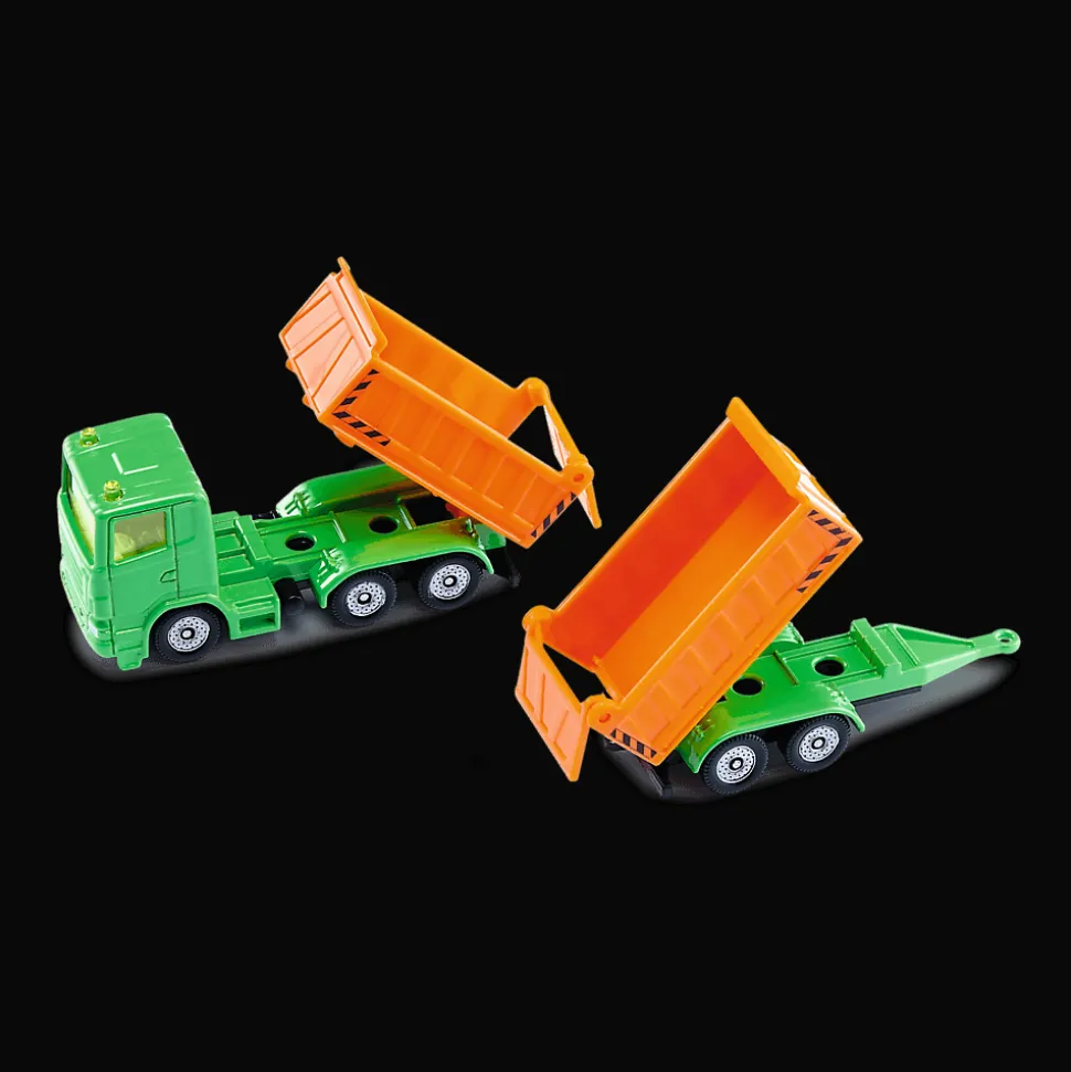 Zabawka Siku Ciężarówka z przyczepą wywrotka