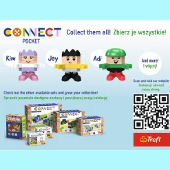 Zestaw klocków Connect Pocket Boy: Mat