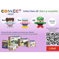 Zestaw klocków Connect Pocket Girl: Kim