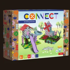 Zestaw klocków Connect 2w1: Domek na drzewie / Wiatrak
