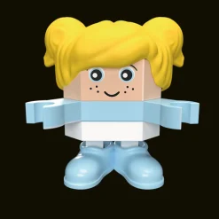 Zestaw klocków Connect 2w1: Domek na drzewie / Wiatrak