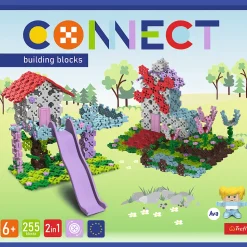 Zestaw klocków Connect 2w1: Domek na drzewie / Wiatrak