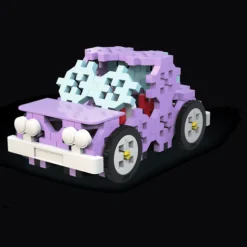 Zestaw klocków Connect 2w1: Kamper / Urocze autko