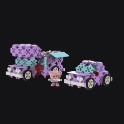 Zestaw klocków Connect 2w1: Kamper / Urocze autko