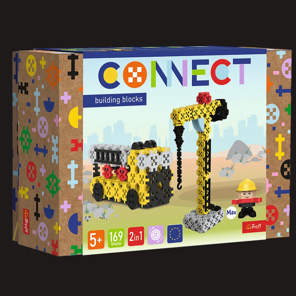 Zestaw klocków Connect 2w1: Żuraw / Dźwig HDS