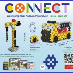 Zestaw klocków Connect 2w1: Żuraw / Dźwig HDS
