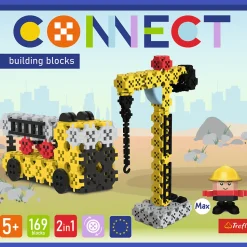 Zestaw klocków Connect 2w1: Żuraw / Dźwig HDS