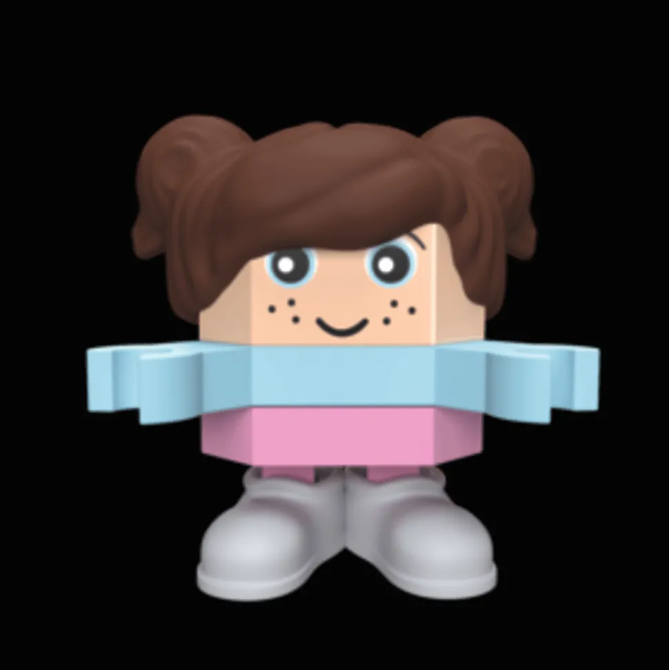 Zestaw klocków Pocket Girl: Bea