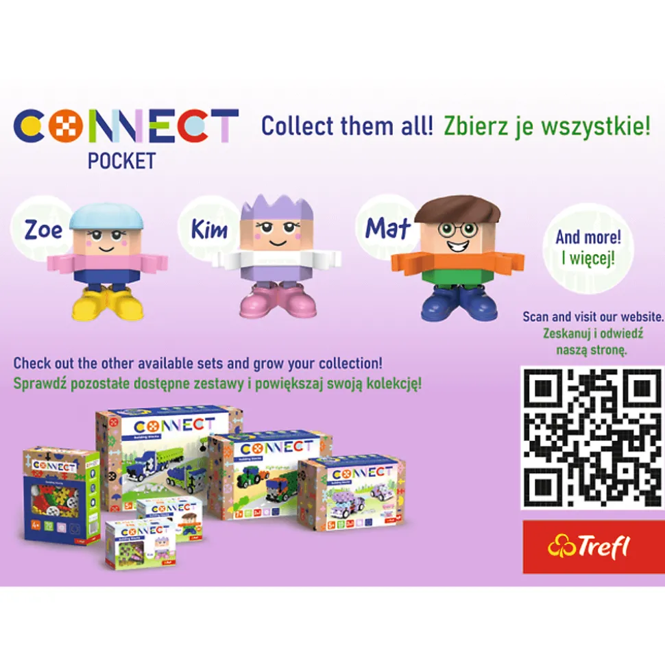 Zestaw klocków Pocket Girl: Bea