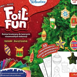 Zestaw kreatywny Skillmatics, Foil Fun, Ozdoby Świąteczne
