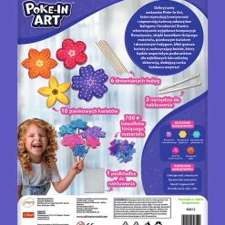Zestaw kreatywny Skillmatics, Poke-In Art, Bukiet Kwiatów