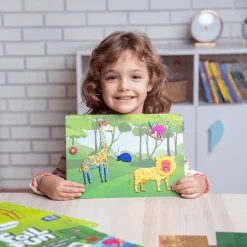 Zestaw kreatywny Skillmatics, Foil Fun, Świat Zwierząt