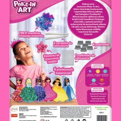 Zestaw kreatywny Skillmatics, Poke-In Art, Magiczne Księżniczki