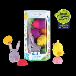 Zestaw kulko-klocków - zwierzątka farma - 24 elementy