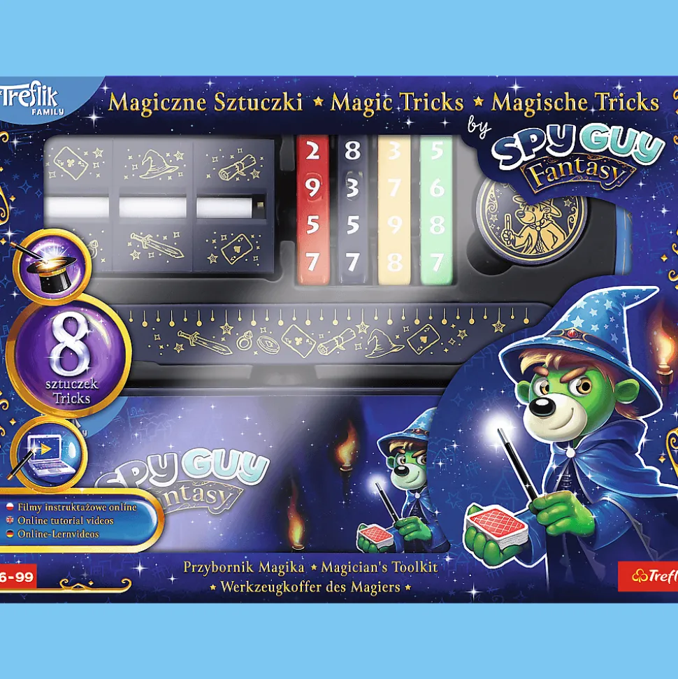 Zestaw Magiczne Sztuczki by Spy Guy Fantasy, Przybornik Magika