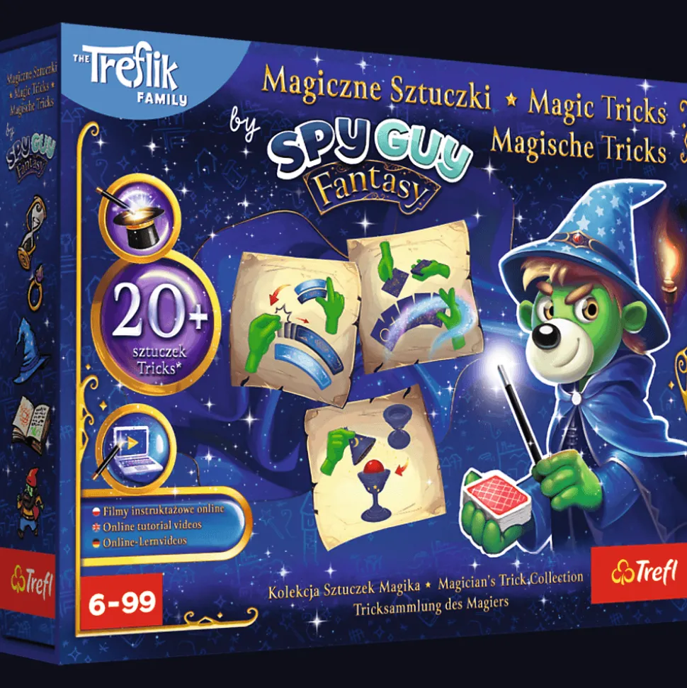 Zestaw Magiczne Sztuczki by Spy Guy Fantasy, Kolekcja Sztuczek Magika