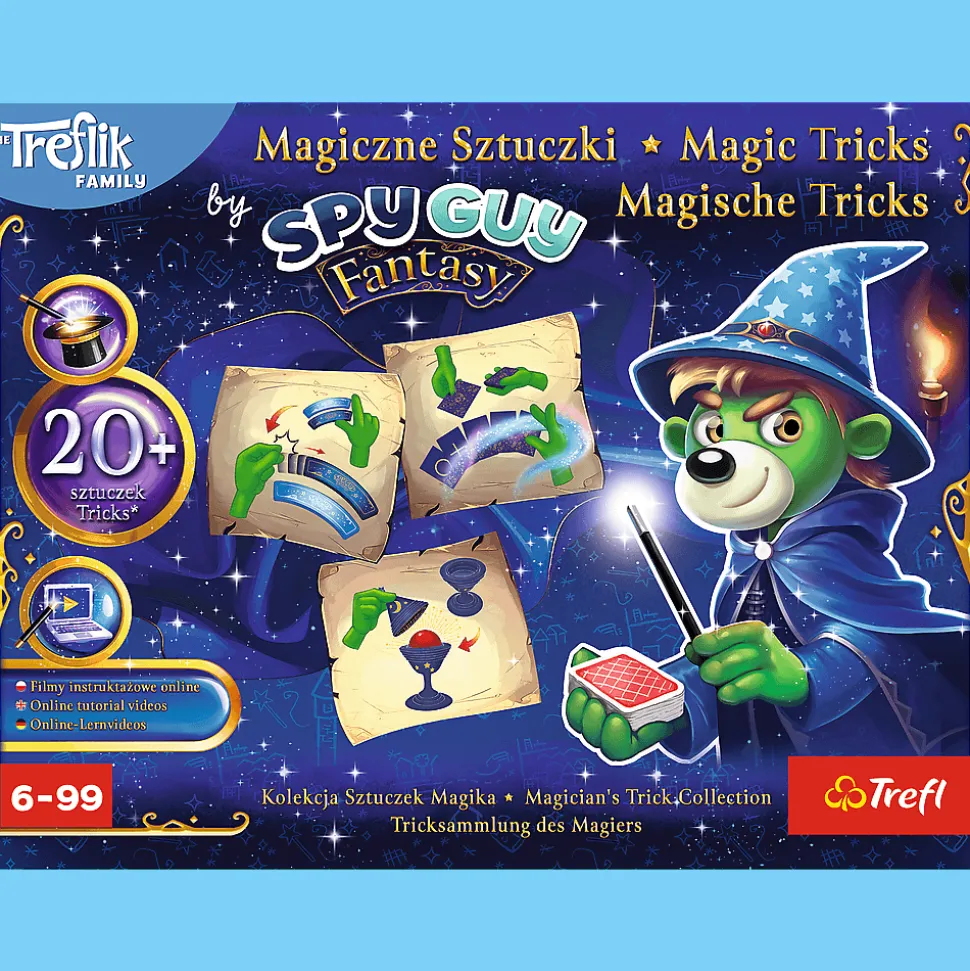Zestaw Magiczne Sztuczki by Spy Guy Fantasy, Kolekcja Sztuczek Magika