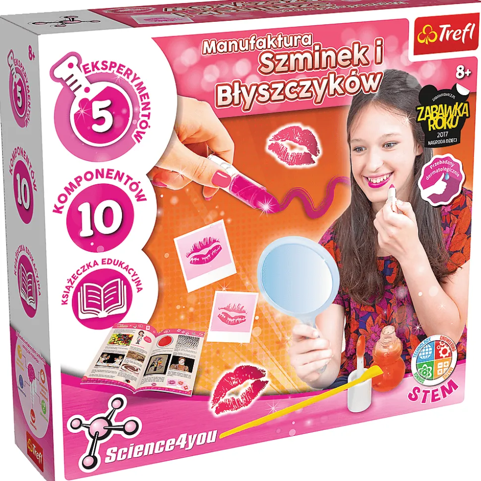 Zestaw naukowy Science4you, Manufaktura szminek i błyszczyków