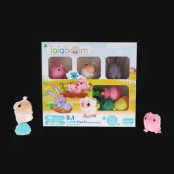 Zestaw prezentowy kulko-klocków - zwierzątka farma - 25 elementów