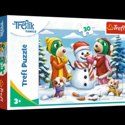 Zimowe zabawy Treflików