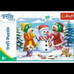 Zimowe zabawy Treflików